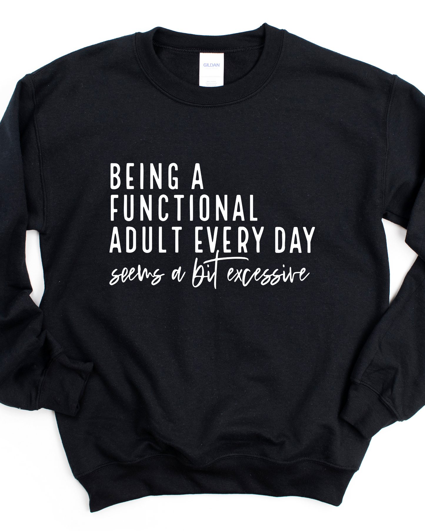 Being a Functional Adult Sweatshirt
