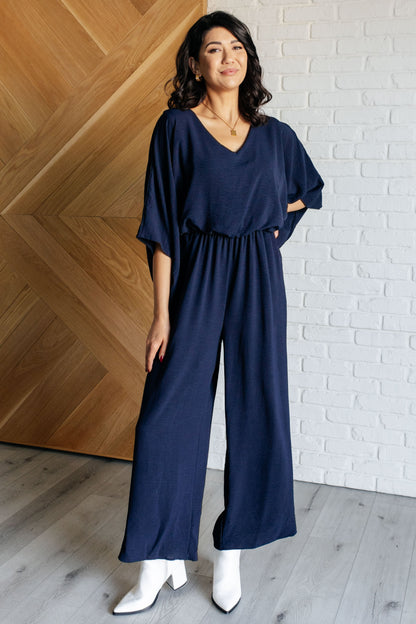 Up to Something Wide Leg Jumpsuit Ave Shops