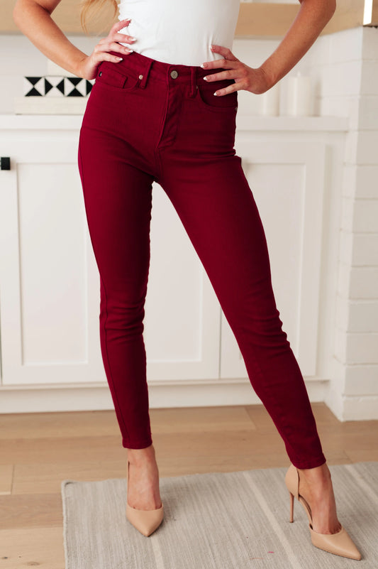 Wanda High Rise Control Top Skinny Jeans Scarlet Ave Shops