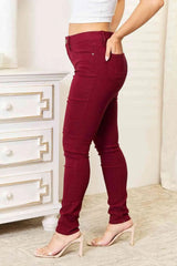 YMI Jeanswear Skinny Jeans with Pockets Trendsi