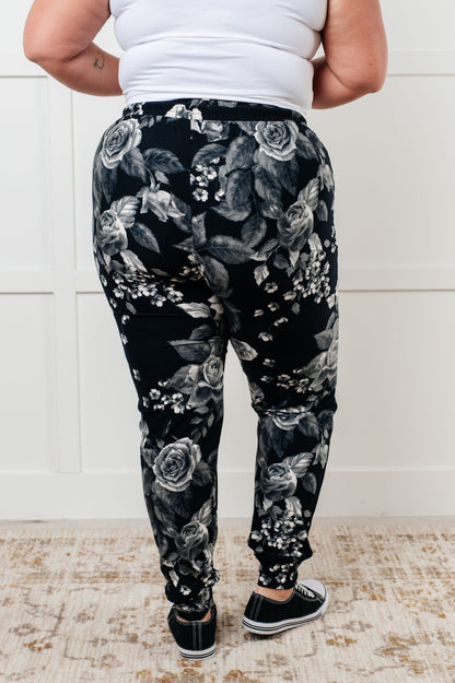 Your New Favorite Joggers in Rose Print Ave Shops