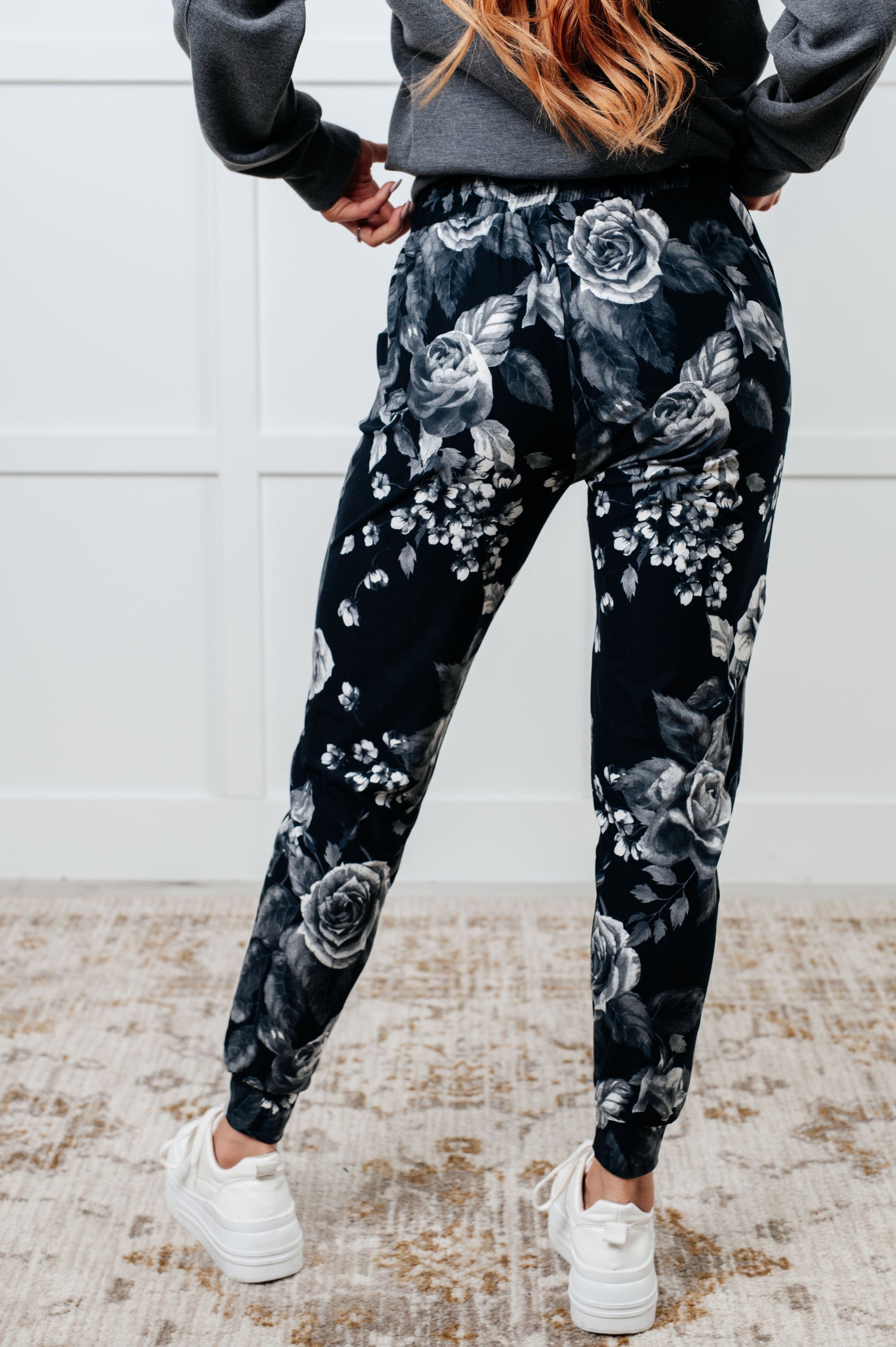 Your New Favorite Joggers in Rose Print Ave Shops