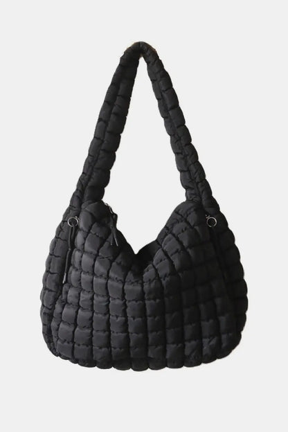 Zenana Quilted Carryall Crossbody Bag Trendsi