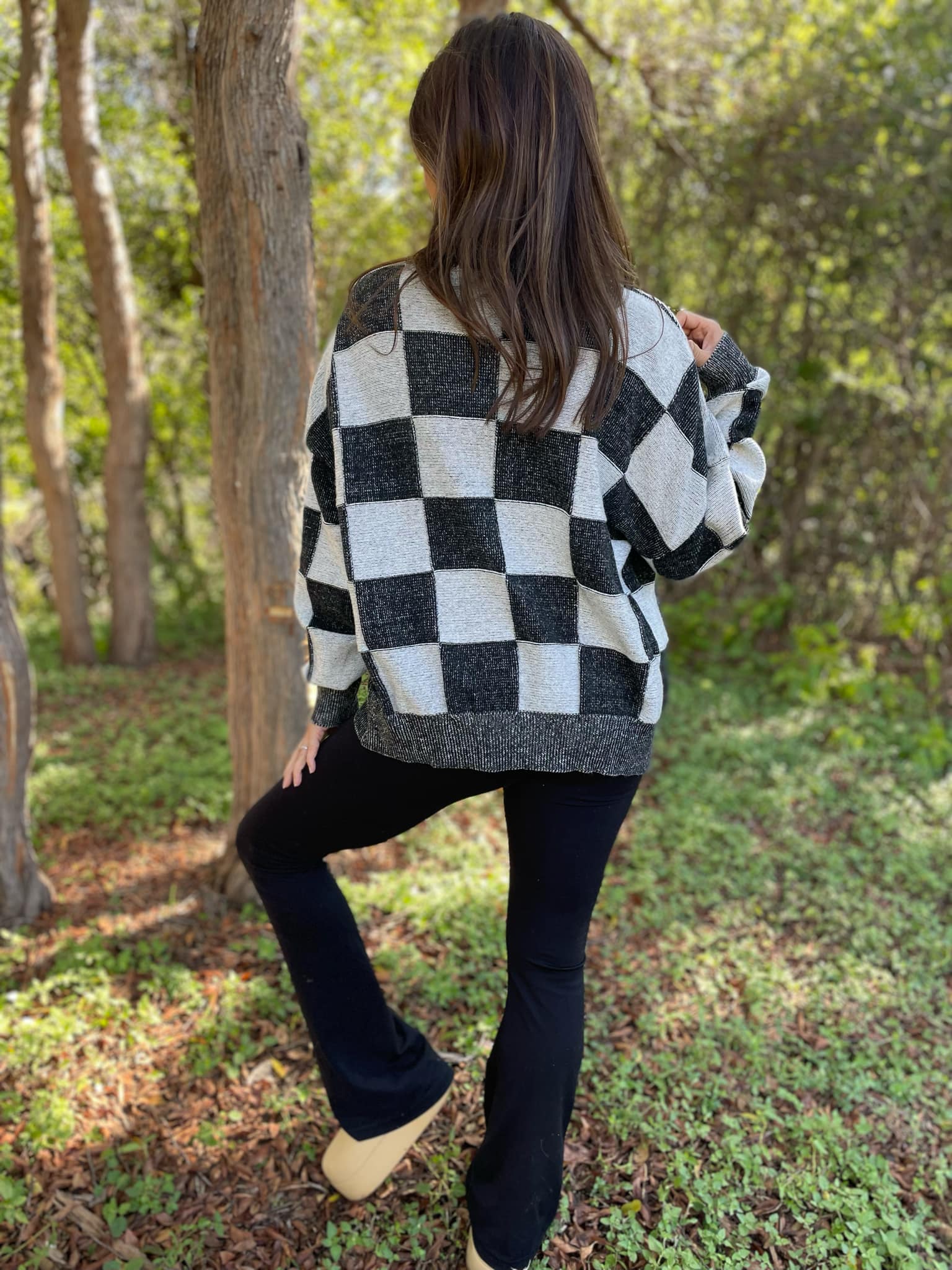 PREORDER: All My Life Checkered Cardigan in Three Colors Ave Shops