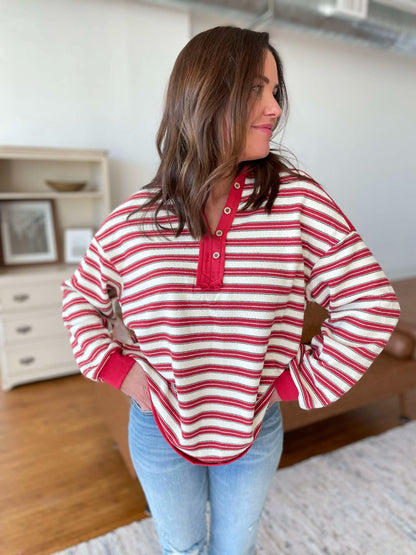 PREORDER: Beyond the Sea Striped Top in Three Colors