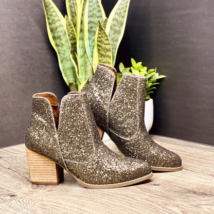 Fiera Booties in Bronze Ave Shops