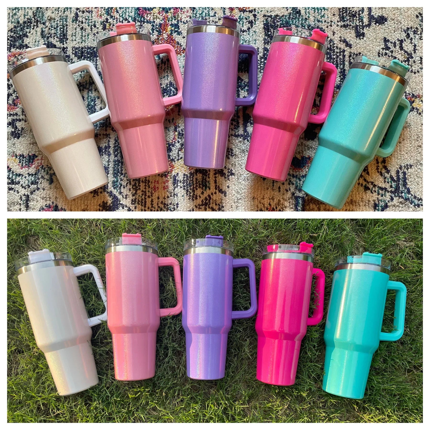 Insulated Shimmer Tumbler in Five Colors Ave Shops