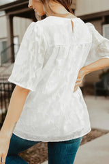 Women's Blouse |  Puff Sleeve Blouse | Magnolia Cottage Boutique