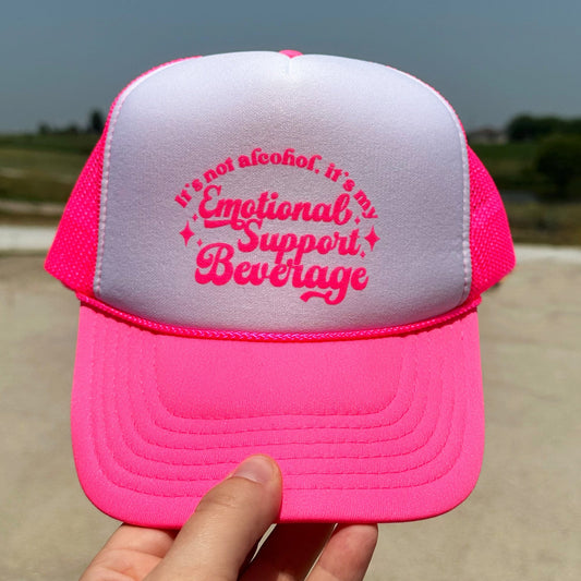 It's Not Alcohol It's My Emotional Support Beverage  Hat Gabreila Wholesale