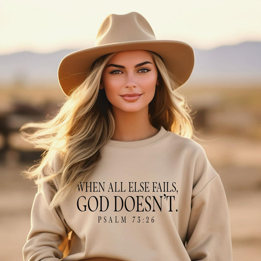 God Doesn’t~ Graphic Tee/Sweatshirt options Gabreila Wholesale