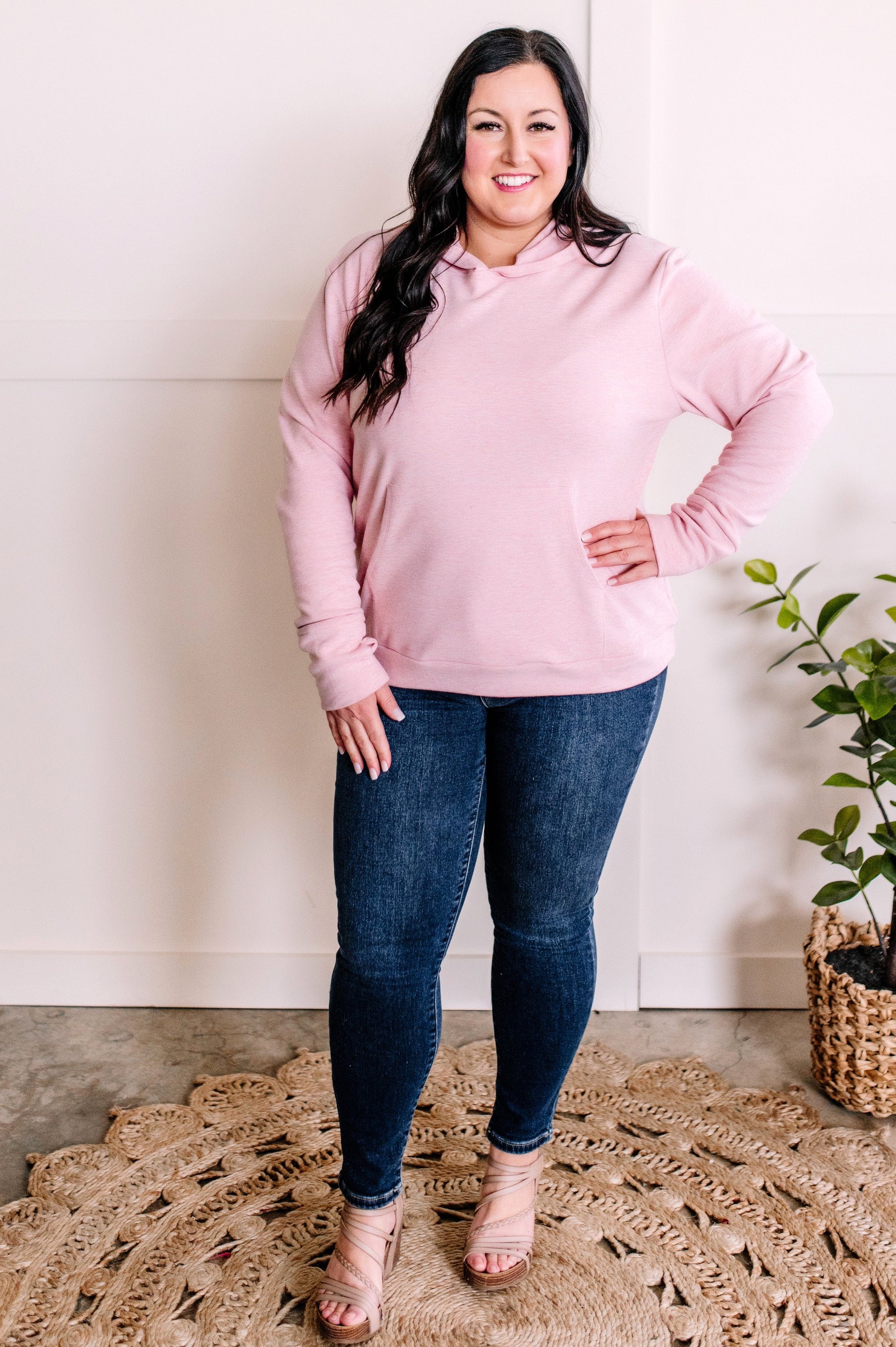 Heathered Pink Ultra Soft Hoodie - The Magnolia Cottage Boutique