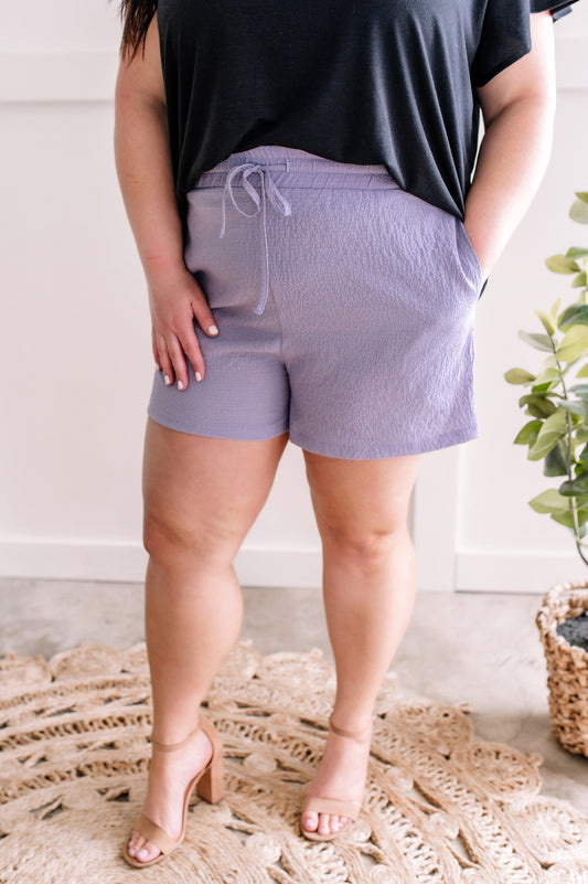 Kori America Lavender Dressy Shorts