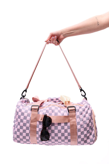 Elevate Travel Duffel in Pink Ave Shops