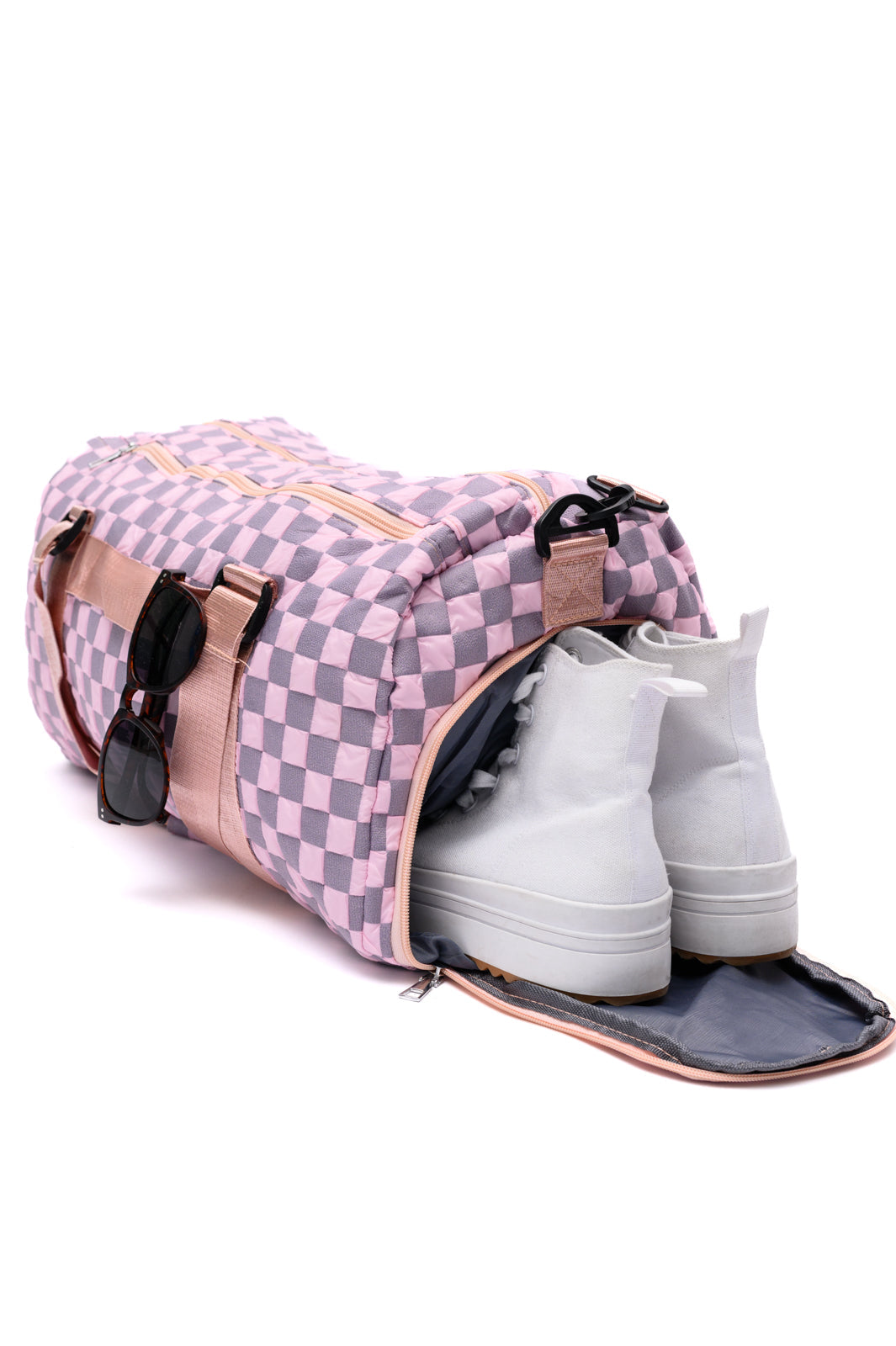 Elevate Travel Duffel in Pink Ave Shops