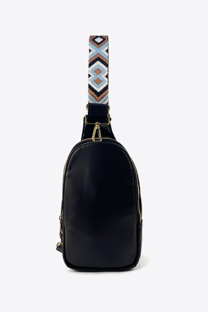Adjustable Strap Leather Sling Bag - The Magnolia Cottage Boutique