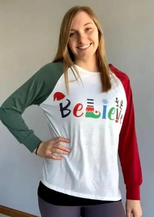 Believe long sleeve shirt The Magnolia Cottage Boutique