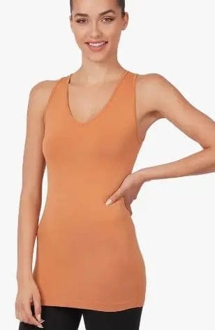 Butter Orange Seamless Tank Top - The Magnolia Cottage Boutique