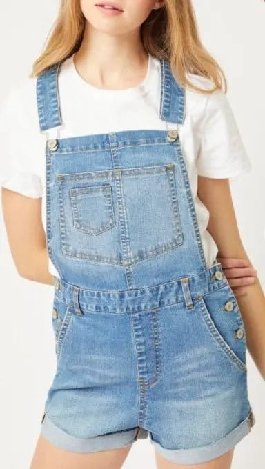 Denim Overall shorts - The Magnolia Cottage Boutique